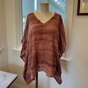 Sun Child Silk Caftan Shirt